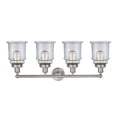 thumbnail image 2 of 616-4W-SN-G184 Innovations Lighting Canton - 4 Light Bath Vanity In Modern Style-12.75 Inches Tall and 33 Inches Wide-Brushed Satin Nickel, 2 of 2