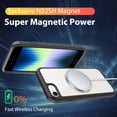 thumbnail image 4 of Funda para iPhone EUMADOVE compatible con iPhone SE2/SE3/8/7, MagSafe, protección contra caídas de 3 m, 4 of 6