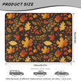 thumbnail image 7 of FOR U DESIGNS Fall Maple Leaves Print Durable Car Trunk Mat Cargo Liner Non-Slip All Weather Rear Trunk Protection Easy Clean Cargo Liner for Most Car Models, 7 of 7