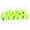 Chartreuse, variant on Slotted Tungsten Beads for Fly Tying - 100 Pack