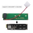 thumbnail image 3 of CY Ruler 1U GEN-Z EDSFF Short SSD E1.S to NVMe NGFF M-key 4X Host Carrier Adapter with Power, 3 of 7