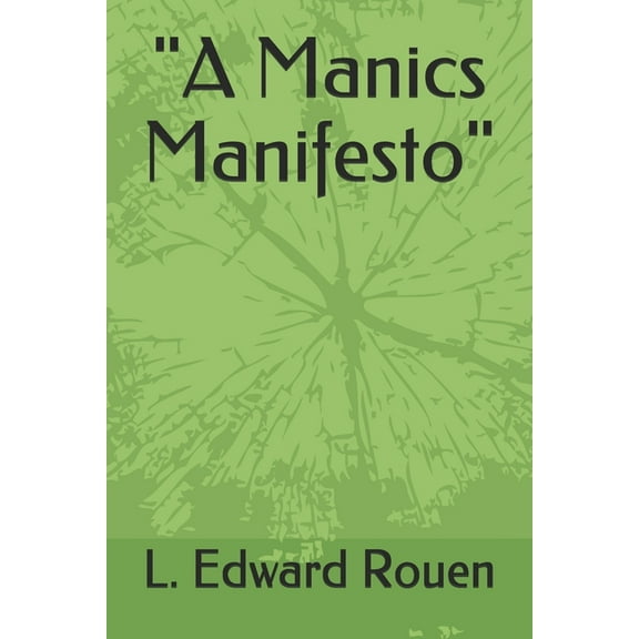 "A Manics Manifesto" (Paperback)