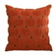 thumbnail image 2 of Funda de Almohada con Diseño de Calabaza para Halloween, 45X45 Cm | Cremallera Oculta | Tela de Terciopelo Pv | Confección Acolchada | 1 Unidad, 2 of 6