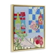 thumbnail image 2 of Stupell Industries Modern Saucy Kitchen Secrets Gold Floating Frame Canvas Art, 17 x 21, by Melissa Wang, 2 of 8
