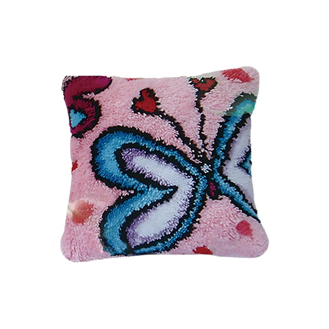 Toystoory Almohada de tela hipoalergénica para una noche tranquila de sueño, accesorios DIY, Kits de almohada bordada, regalo De coser Tipo 2