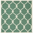 thumbnail image 6 of SAFAVIEH Cambridge Raleigh Geometric Wool Area Rug, Teal/Ivory, 2' x 3', 6 of 10