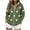 Army Green, variant on Sweatshirt for Women Star Print Zip Up Hoodie Jacket Long Sleeve Drawstring with Pocket Casual Top