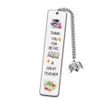 thumbnail image 3 of DIY Color Printing Stainless Steel Bookmark, Durable Metal Book Page Marker for Personalized Reading Experience, Creative Gift for Bookworms B#028 L, 3 of 8