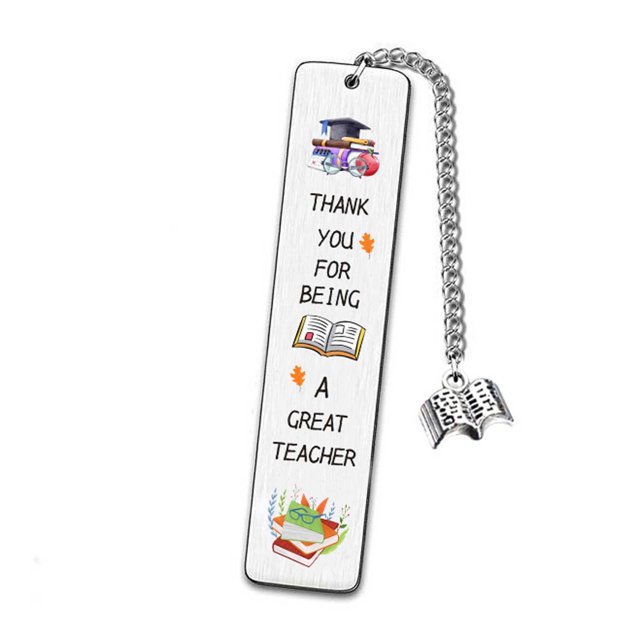 Christmas Teacher Appreciation Gifts Teacher Bookmarks With Pendants Back To School End Of Year Retirement Birthda
