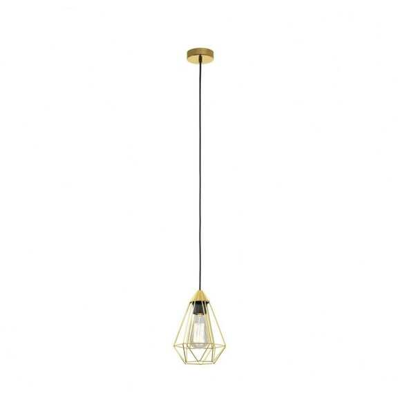 43681A-Eglo Lighting-Tarbes - 15W 1 Led Pendant In Transitional Style 9.25 Inches Tall And 6.75 Inches Wide     -Traditional Installation