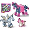 thumbnail image 1 of Set de construcción Bloco Toys Horses and Unicorns, 1 of 1