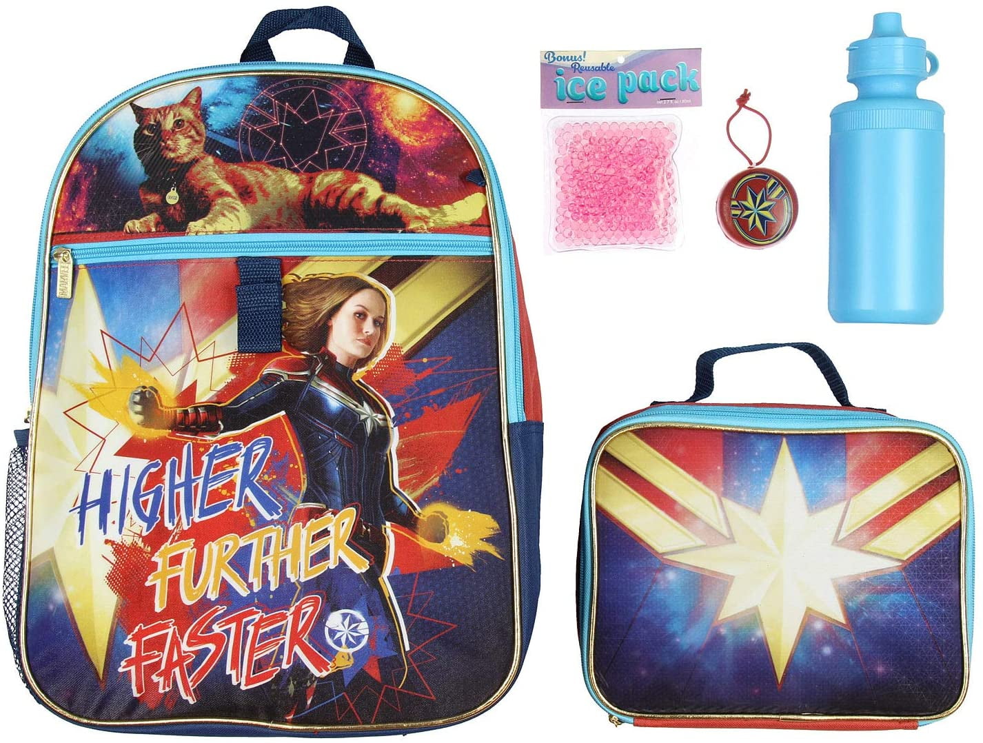 bioworld captain marvel backpack