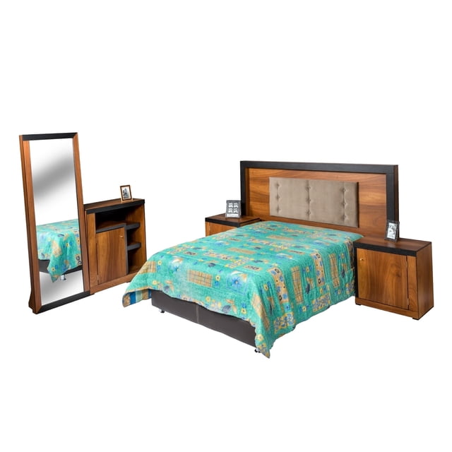 Recamara King Size 5 Piezas Kessa Muebles Lando