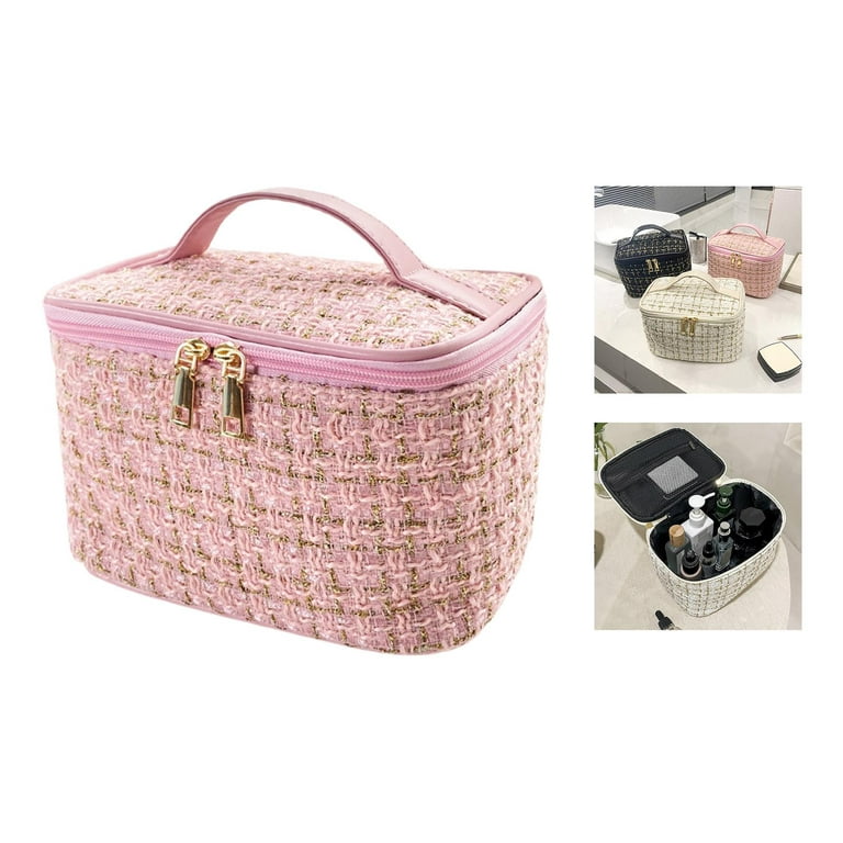 Women Classic Cosmetic Bags Organizer Famous Brand Designer Makeup Bag  Travel Pouch Bag Clutch Purses Organizador Toiletry Bag From Kunjie5177,  $11.18