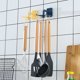 thumbnail image 3 of Organizador de baño y cocina montado en la pared, sin necesidad de taladrar, gancho giratorio de 360° con 4 garras, 3 of 5