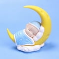 thumbnail image 3 of Cake Decoration Diy Sleeping Baby Moon Plug-In Children‘S Birthday Party Decorations Dolls Micro-View Ornaments, 3 of 15