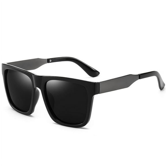 Polarized Sunglasses for Men, Retro Vintage Style, TAC Lenses, Plastic and Metal Frame, Driving Sunglasses, UV Protection