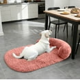 thumbnail image 3 of Orthopedic Calming Dog Bed for Large Dogs with Memory Foam Bolster and Egg Crate Support Removable Washable Cover Non- Base Indoor Comfort Sofa for Pet Bed, 3 of 3