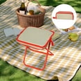 thumbnail image 2 of FYTPOV Portable Stool, Small Folding Stool for Adults, Ultralight Folding Stool for Camping Hiking and Fishing, Camping Chairs, 2 of 6