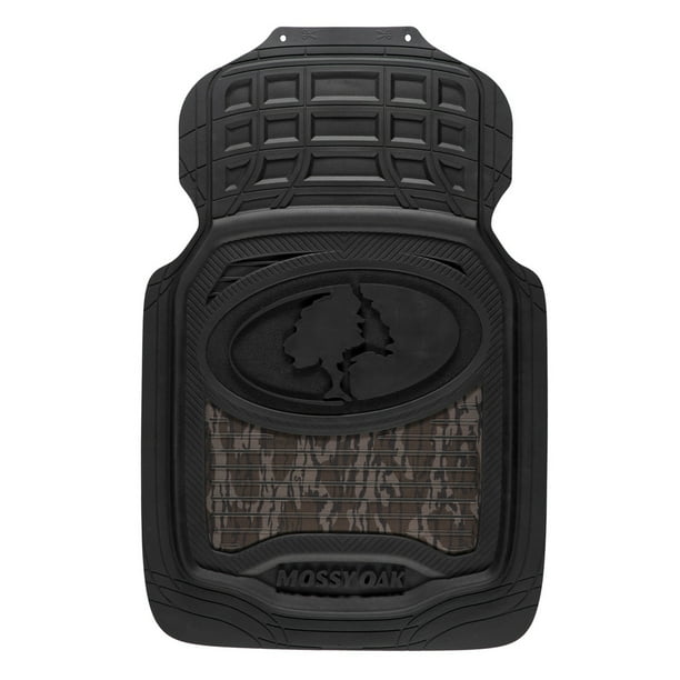 Mossy Oak Front Floor Mats, Mossy Oak Bottomlands Camo, 2 Pack