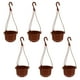 thumbnail image 5 of 6 juegos de macetas colgantes de plástico para suculentas, macetas decorativas para orquídeas., 5 of 5