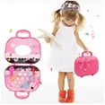 thumbnail image 4 of Real Washable Princess Cosmetic Set Girls Pretend Play Makeup Toys Kits, 4 of 7