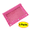 B, variant on RBCKVXZ 4 PackPencil Pouch for 3 Ring Binder, Large Pencil Case Pouch with 3 Reinforced Grommets, Pen Bag, Clear Window Pencil Case, Binder Accessories