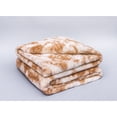 thumbnail image 4 of Faux Ultra Minky P&R Weighted Blanket- Elevate your Home Decor Desert Tan 60"x80"- 15lb, 4 of 5