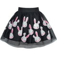 thumbnail image 2 of Girls Dress Black Bunny Skirt Rabbit Easter Skirt 2-3 Years, 2 of 6