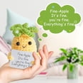 thumbnail image 4 of 3PCS Handmade Emotional Support Pickled Cucumber Gift,Creative Crochet Pickle Encouragement Ornament with Positive Affirmation Card,Funny Reduce Pressure Knitting Doll, 4 of 7