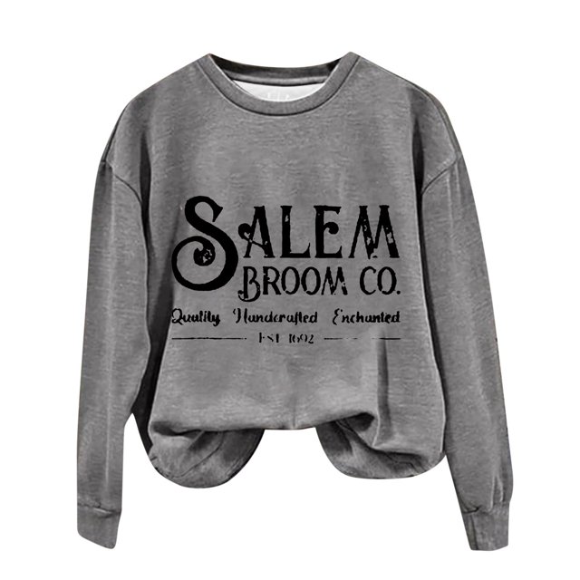 Birdeem Mode Femmes Décontracté Manches Longues Col Rond Imprimé Chandail en Molleton Blouse