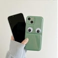 thumbnail image 5 of Compatible with iPhone 13 Pro Max Candy Color Case Glossy Big Eyes Cute Funny Thin Slim Soft Lens Protection Aesthetic Shockproof Protective Cover for Women Girls, 5 of 12
