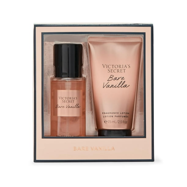 Minibruma y loción Perfume Victoria's Secret Bare Vanilla