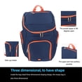 thumbnail image 4 of Mochila De Baloncesto, Bolsa Deportiva Grande De Tela Oxford Con Soporte Para Pelotas, Múltiples Compartimentos Y Hombro Cómodo Para Voleibol, Natación, Gimnasio, Viajes, 4 of 8