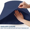 thumbnail image 4 of Fundas de Almohada Zaizaihome King 2-Pack 100% Algodón Egipcio, 4 of 7