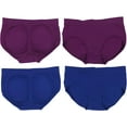 thumbnail image 6 of ToBeInStyle Women's Pack of 6 Enhancing Butt Boosting Padded Panty Briefs - Wild Berry, 6 of 7