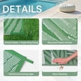 thumbnail image 4 of DEORAB 6'x9' Outdoor Rugs Waterproof Patio Lightweight Reversible Plastic Carpet Outside Camping Mat,DarkGreen, 4 of 8