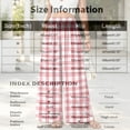 thumbnail image 3 of Women's Plaid Wide Leg Palazzo Pants, High Waisted Gingham Long Trousers with Pockets, Casual Summer Beach Flowy Pants, S-2XL, 3 of 6