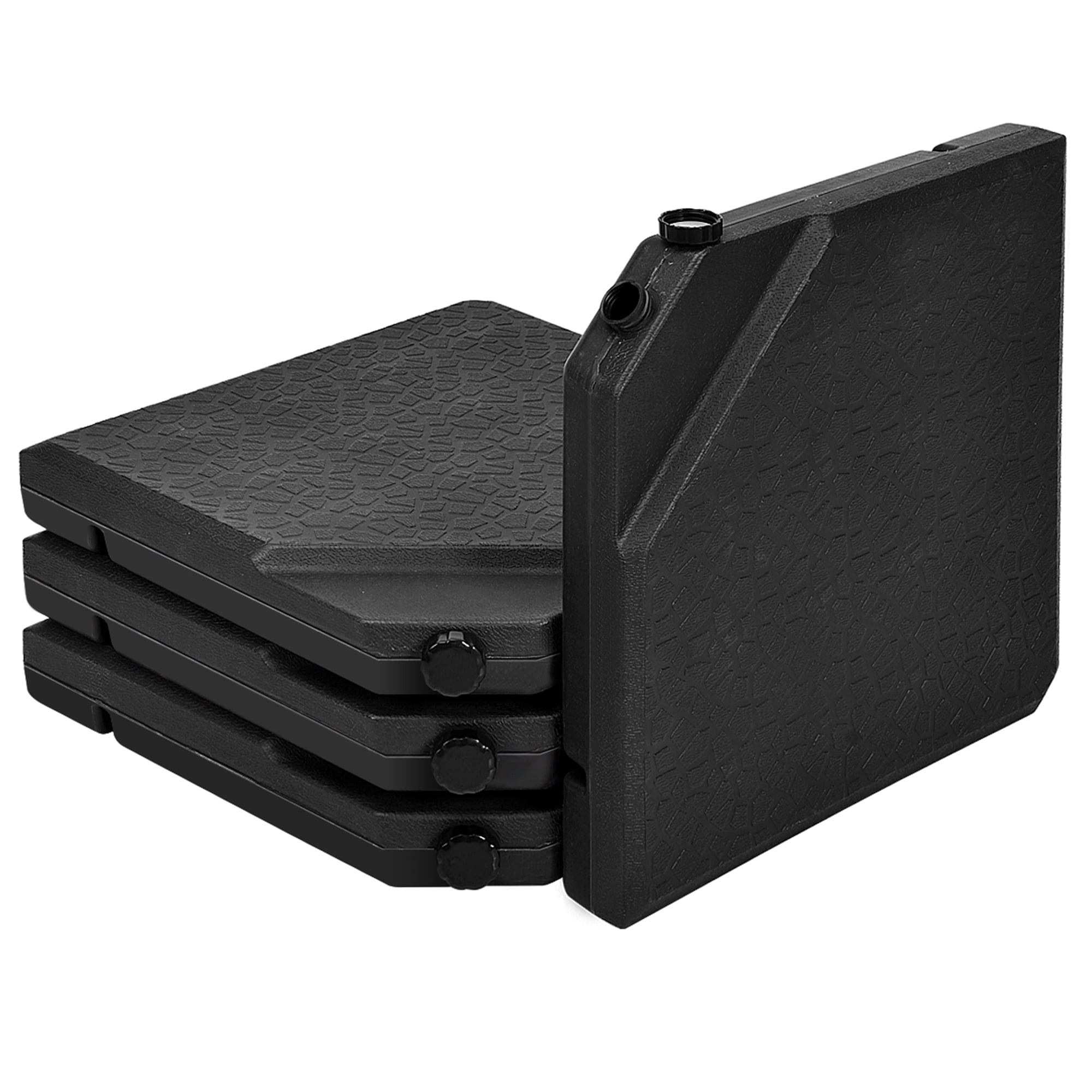 Topbuy Square Cantilever Offset Umbrella Weights Base Water/Sand Filled