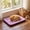D, variant on Woven Fabric Pet Mat for Small Cats and Dogs 35x45cm Scratch Resistant Washable Dog Bed Mat, Non-Slips Crate Mat for Kennel Carrier Furniture, Quilted Pet Pad with Durable Polyester Spandex, Beige