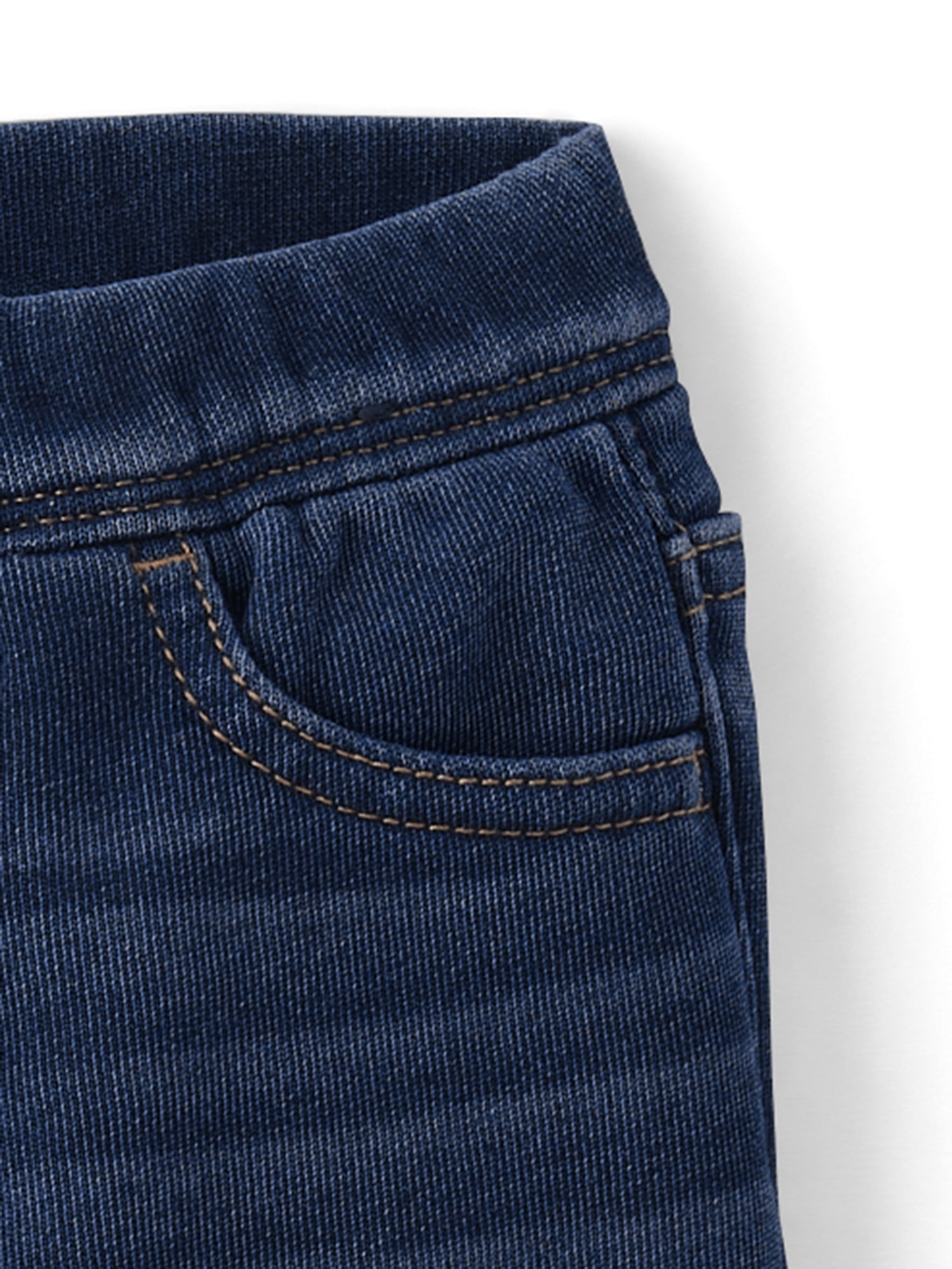 The Children's Place Toddler Girls French Terry Wide Leg Sweatpant Jeans, Sizes 12M-5T