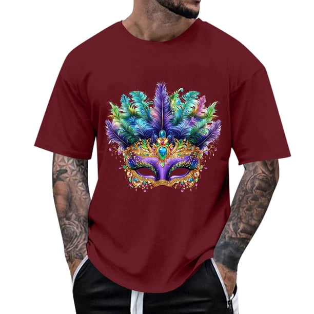 Tops para hombre, blusas y camisas de manga corta con cuello redondo para hombre, camisetas casuales con estampado de moda para hombre, blusa de manga corta, blusa de poliéster para hombre.