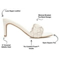 thumbnail image 4 of Journee Womens Hattie Open Toe Mid Stiletto Sandals, 4 of 9