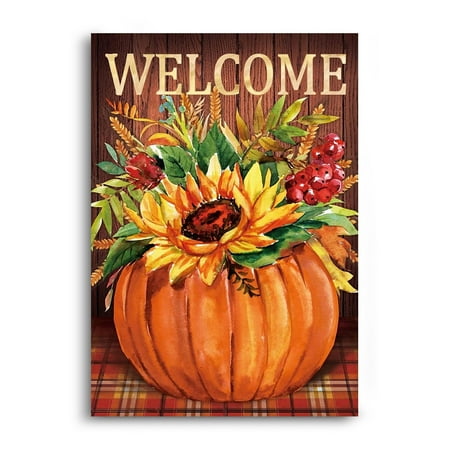 

Tssuoun Garden Thanksgiving Halloween Festival Yard Double-sided 0utdoor Hanging Decoration Landscape Pendant