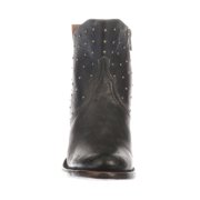 Lucchese Womens Harley Cowhide Studded Round Toe Cowboy Ankle Dress Boots
