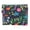 Fragrant Floral, variant on Stylish and Colorful Mini Trifold Wallet (Women)