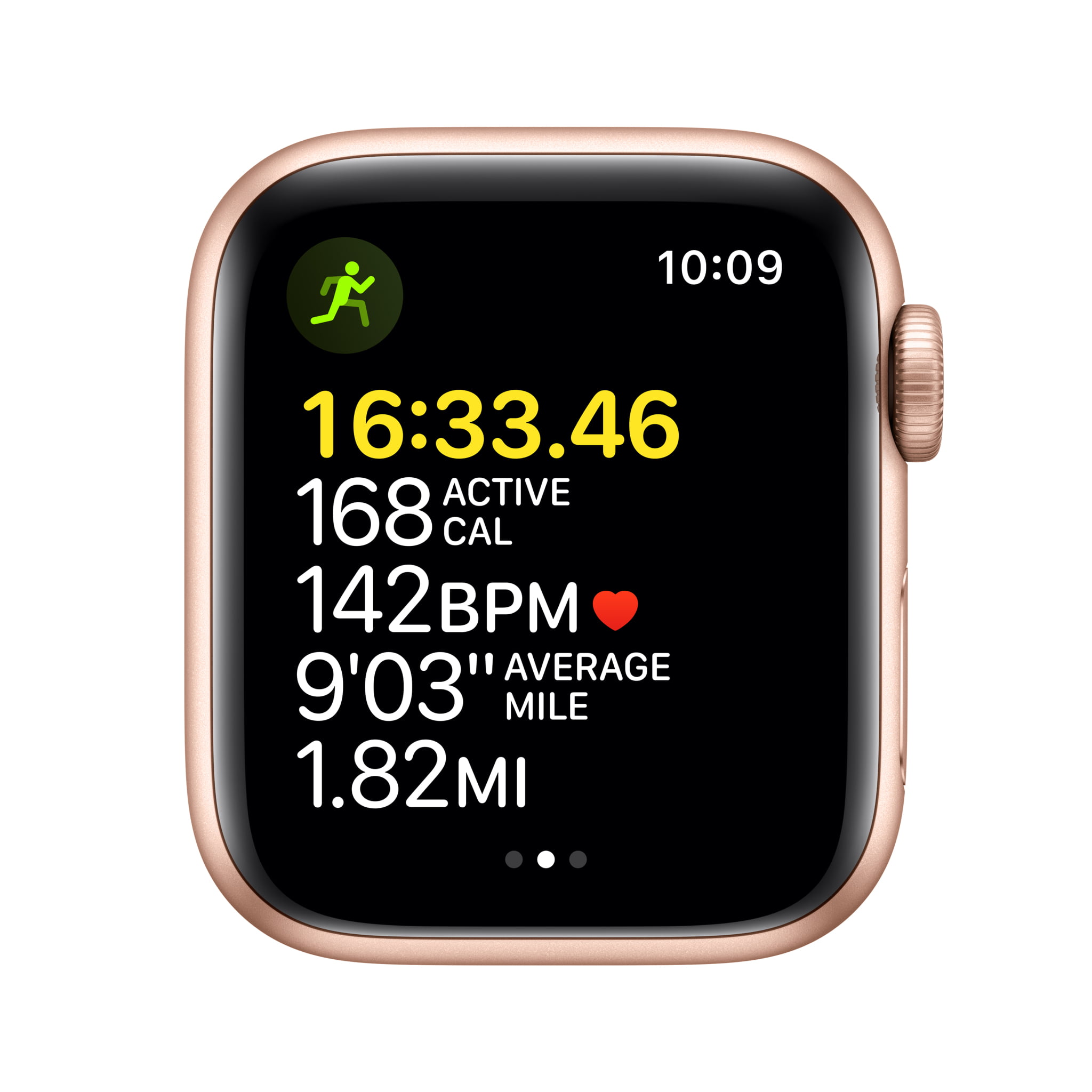 Apple Watch SE (1st Gen) GPS, 40mm Gold Aluminum Case with Starlight Sport  Band - Regular