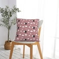 thumbnail image 5 of Pofeuu Cute Calf Print Double-sided plush pillowcase Square Throw Pillow Covers Pillows Cover for Living Room Bedroom Sofa Couch Cushion Cover（No pillow core）-20"x20", 5 of 7