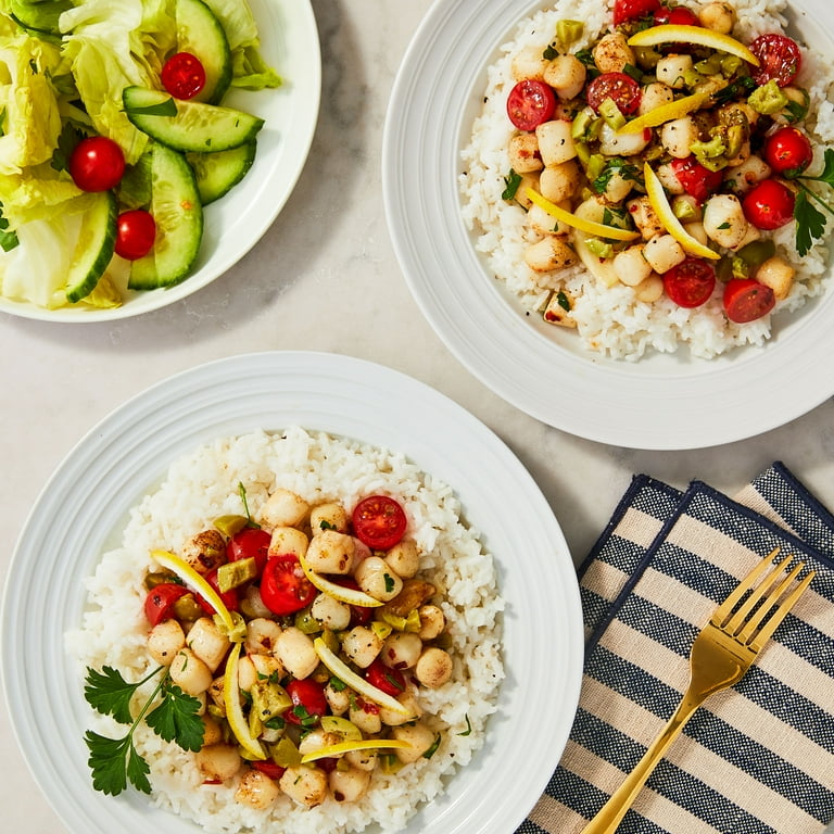 Marketside Frozen Raw Bay Scallops 16 oz, Ready to Cook, Water