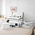 thumbnail image 4 of Erosebridal Happy Camping Bedding Sets Queen Size, RV Car Comforter Sets with Sheets, Rustic Farmhouse Decor, Reversible 7-Piece, 4 of 5